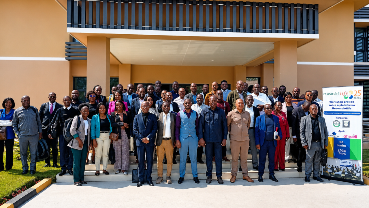 UJES E UKB PROMOVEM WORKSHOP PRÁTICO SOBRE A PLATAFORMA RESEARCH4LIFE NO HUAMBO